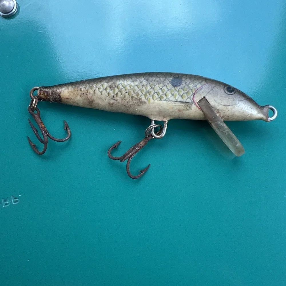 Vintage Rapala Crankbait Lures, Set Of 4
